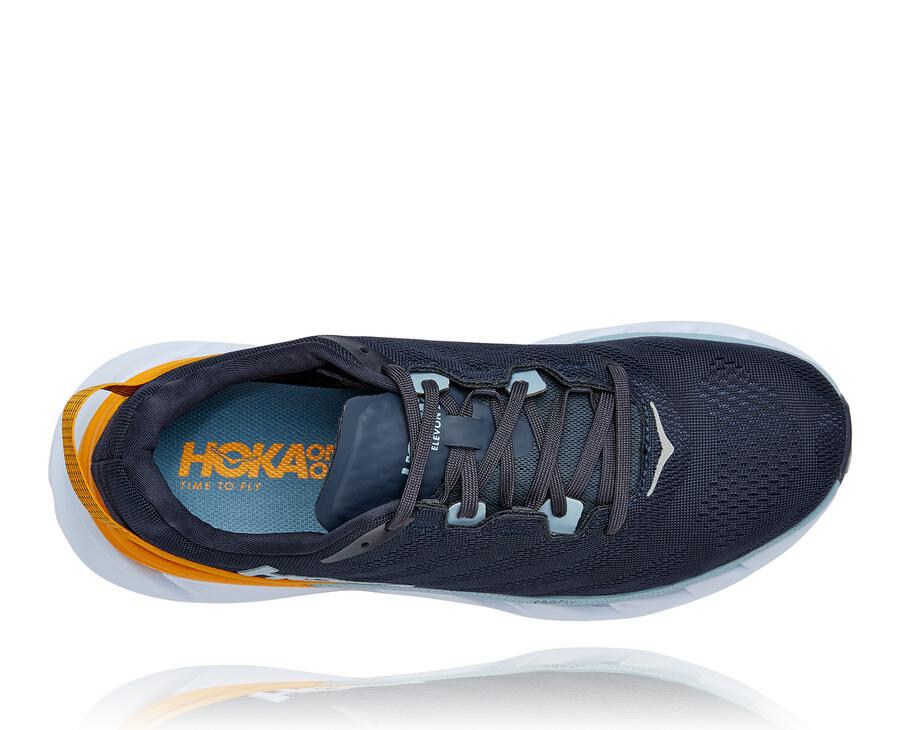 Hoka One One Tenisky Panske Námornícka Modrá/Biele - Elevon 2 - 12695-GIXM